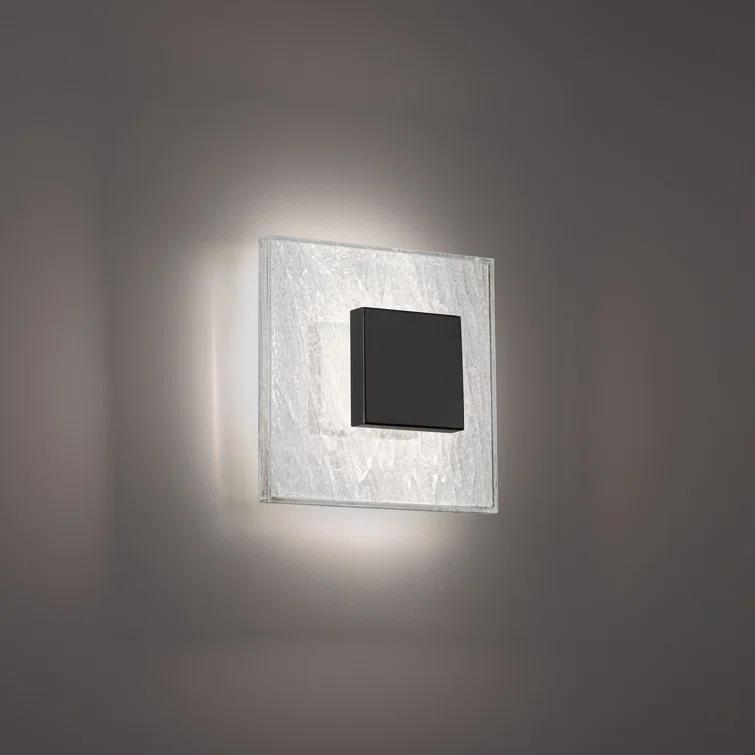 Aluminum LED Flush Mounted Sconce