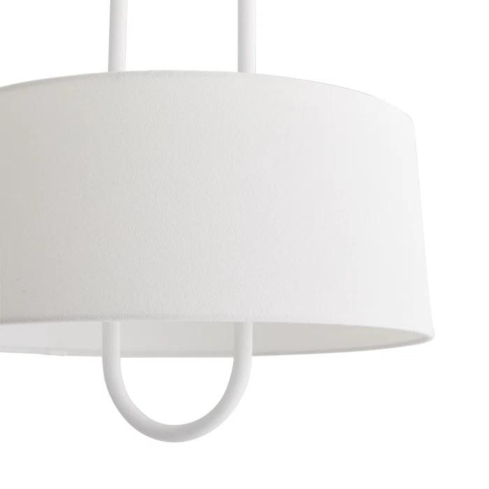 Melody Pendant Light by Arteriors - White / 18" Dia
