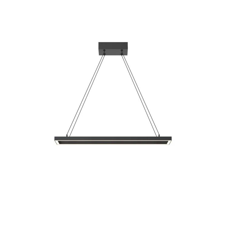 Piazza Dimmable LED Square / Rectangle Chandelier