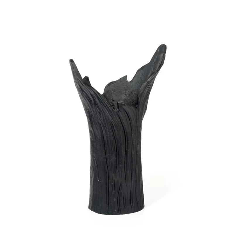 Gild Design House Nicolette Metal Table Vase, Small Black