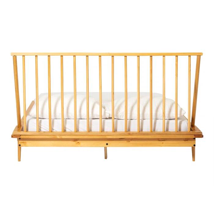 Henline Solid Wood Platform Spindle Bed