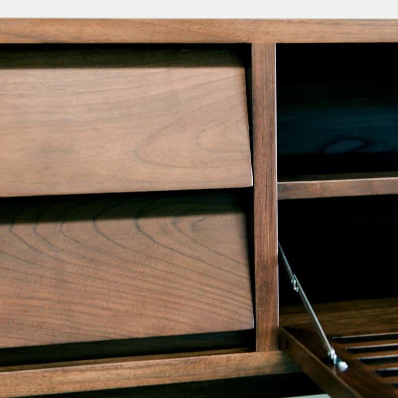 Virgo Solid Wood TV Stand for TVs up to 78"