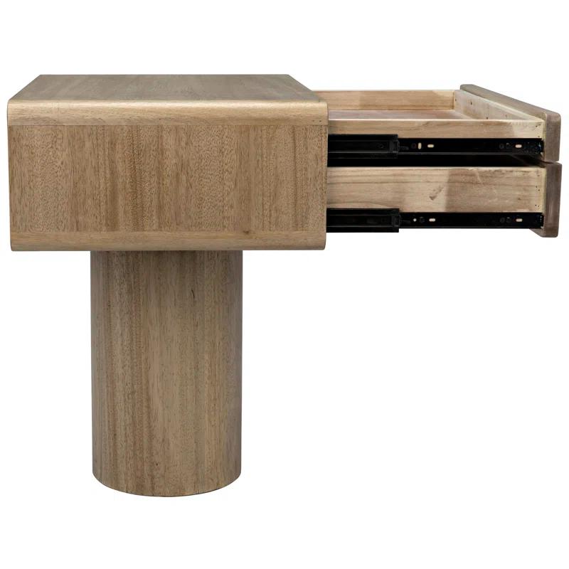 Tierney Nighstand - Washed Walnut