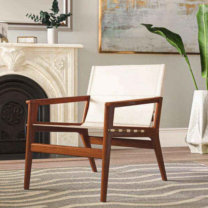 Tesso Genuine Leather Armchair