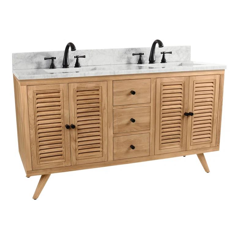 Quentin 60'' Double Bathroom Vanity