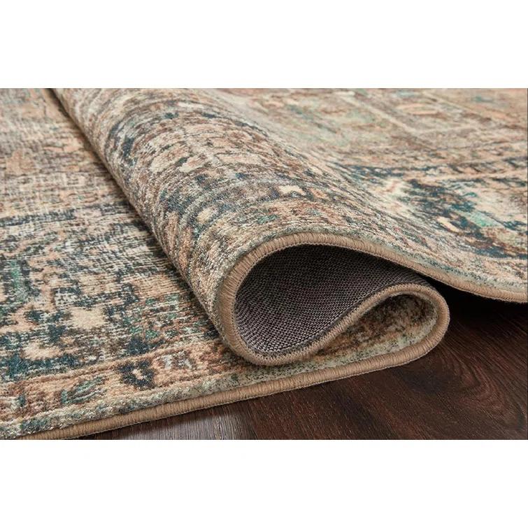 Loloi Margot Terracotta / Lagoon Area Rug feat. Cloudpile