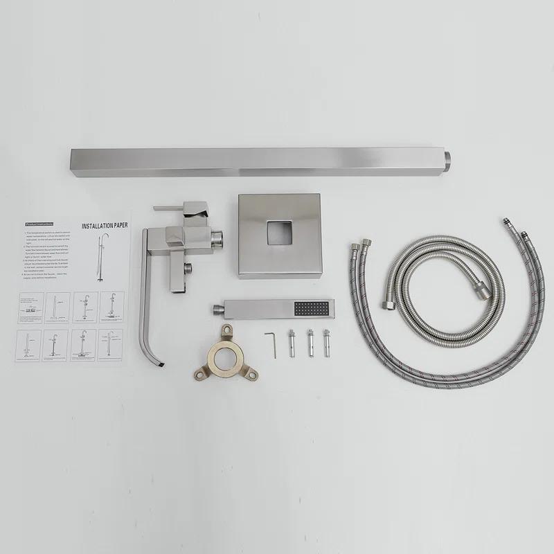 VIBRANTBATH Floor Tub Spout with Diverter 7012-N