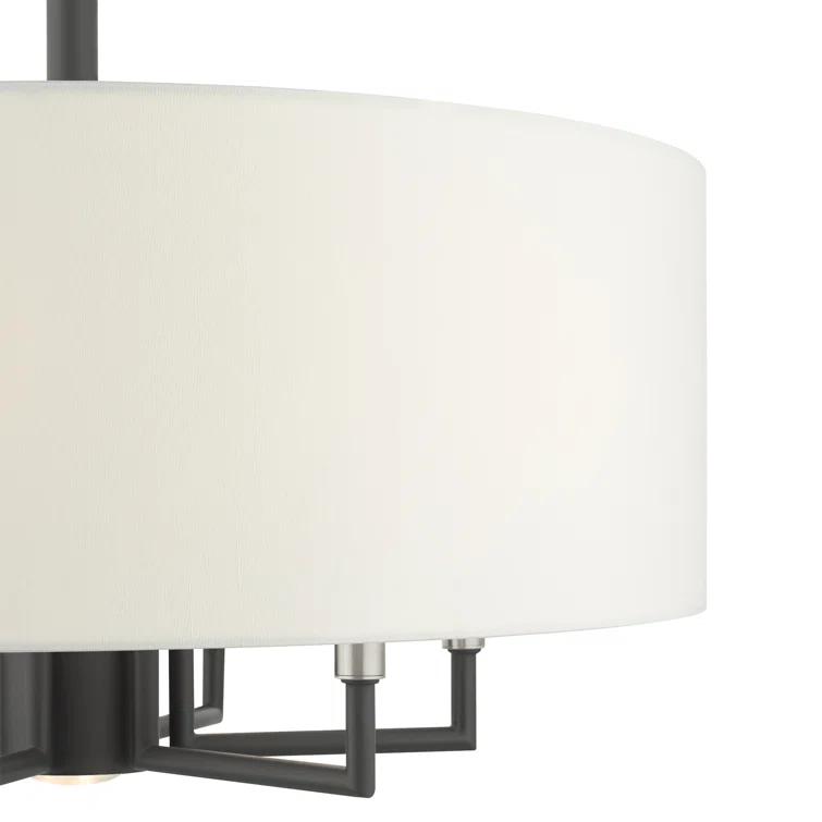 Moonlighter 7 Light Metal Dimmable Drum Chandelier