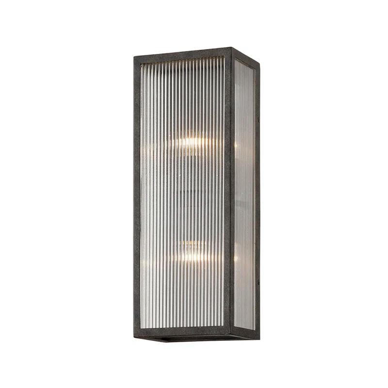 Amadora Outdoor Sconce - Black / Medium