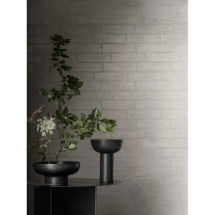 MIYABI Japanese Ceramic Table Vase with Flower Grid