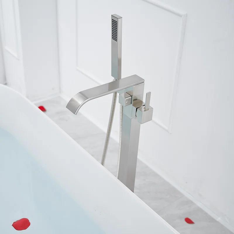 VIBRANTBATH Floor Tub Spout with Diverter 7012-N