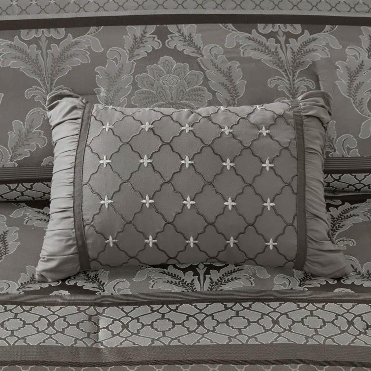 Madison Park Bellagio 7 Piece Jacquard Comforter Set