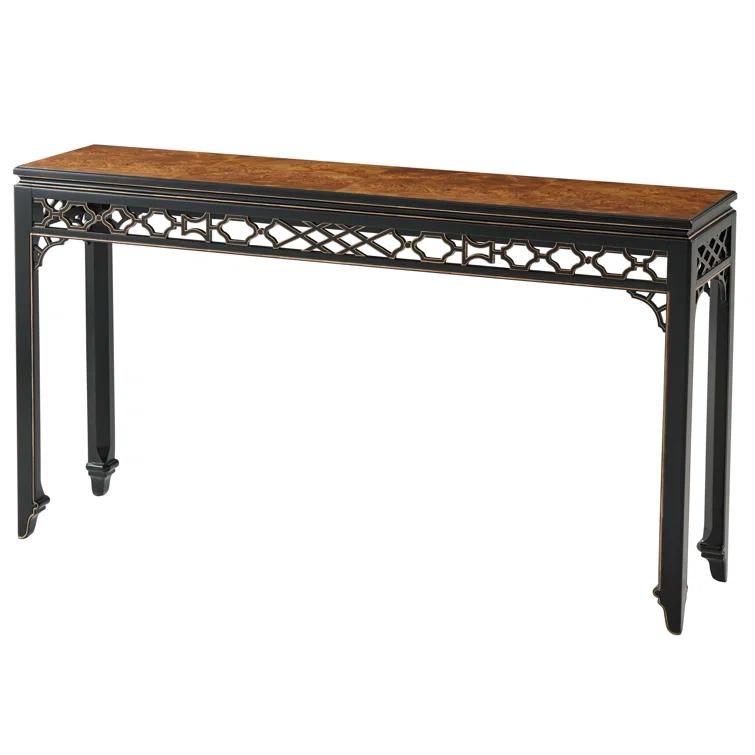 Theodore Alexander Althorp Living History 60'' Solid Wood Top Console Table
