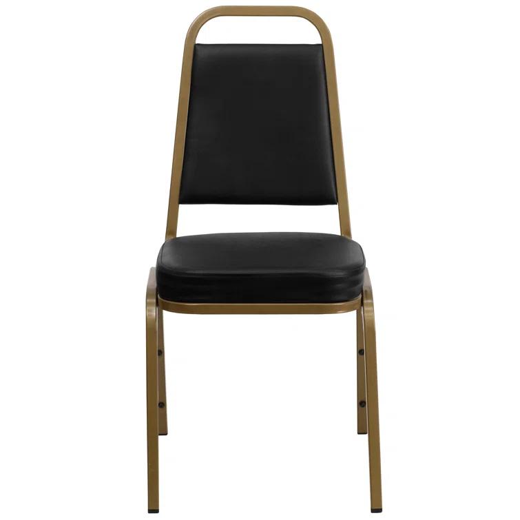 Flash Furniture Amaya Trapezoidal Back Stacking Banquet Chair with 2.5" Thick Seat