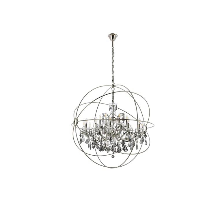 Willa Arlo™ Interiors Svante 18 - Light Dimmable Globe Chandelier