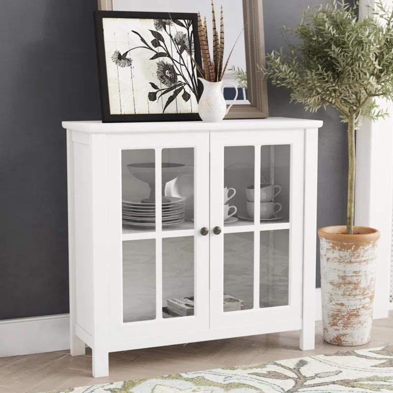 OS Home & Office Furniture Solid Wood Accent Cabinet