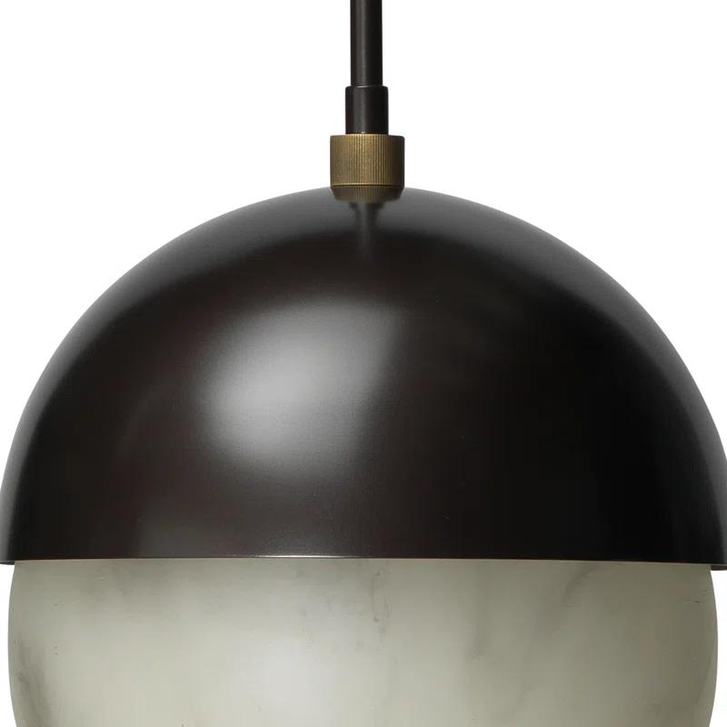 Metro 1 - Light Oil Rubbed Bronze Globe Pendant