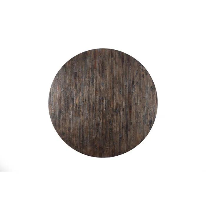 Bianca Round Solid Wood Dining Table