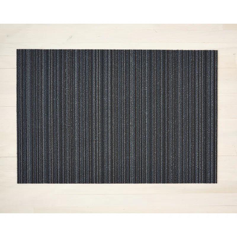 Chilewich ® Blue Stripe Woven Floormat 24"x72"