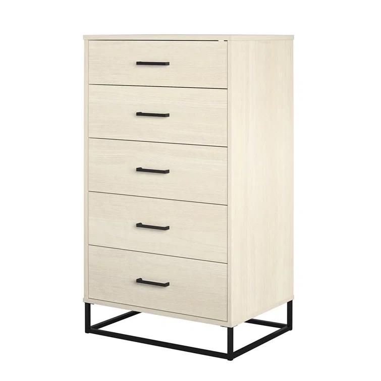 Novogratz Kelly 27.19'' W Unfinished 5 - Drawer Dresser