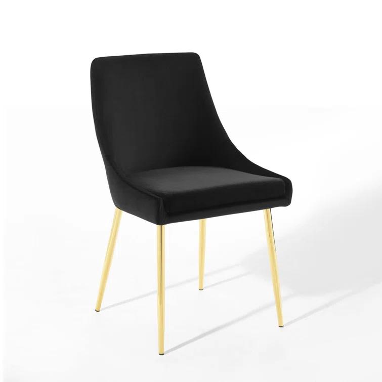 Modway Modway Viscount Performance Velvet Dining Chairs (Set of 2)