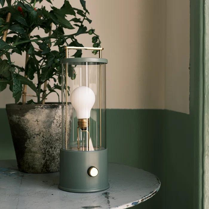 The Muse Cordless Pleasure Garden Green Outdoor Table Lamp