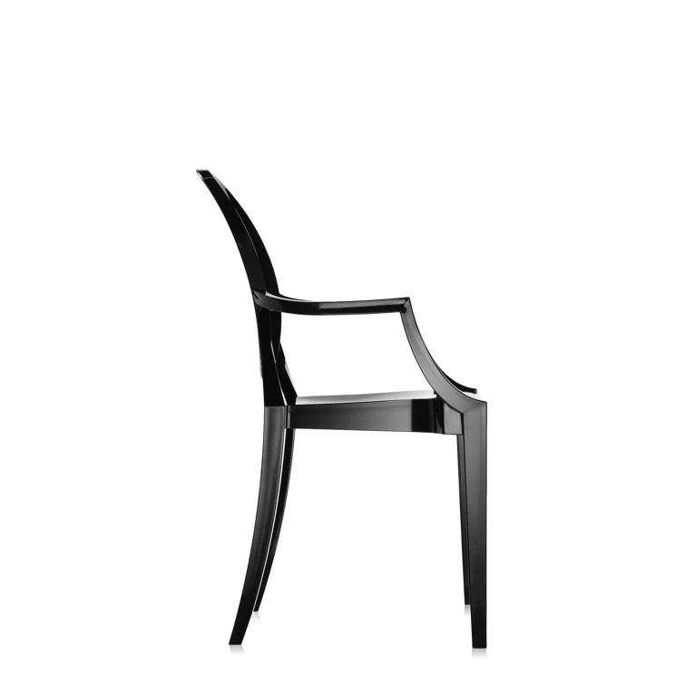 Louis Ghost Outdoor Stacking Dining Armchair