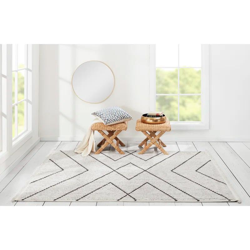 Lindy Charcoal/Ivory Rug