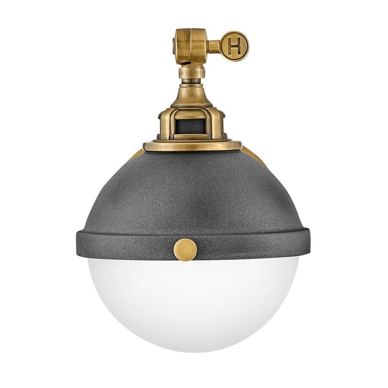 Steel Swing Arm Sconce