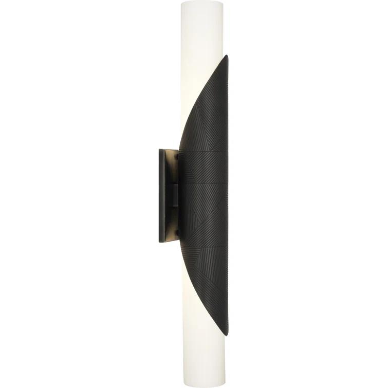 Deane Glass Double Tube Sconce (25'')