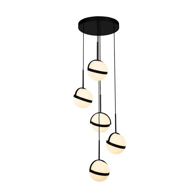 Alora Lighting Globo 5 - Light LED Cluster Pendant