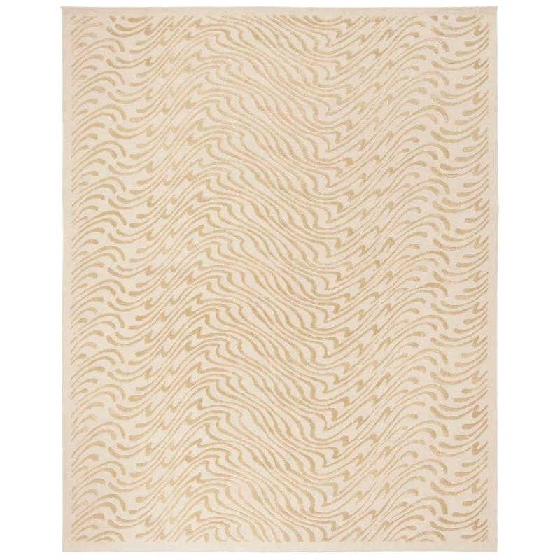 Martha Stewart Rugs Martha Stewart 90% Wool, 5% Silk, 5% Linen Abstract Rug