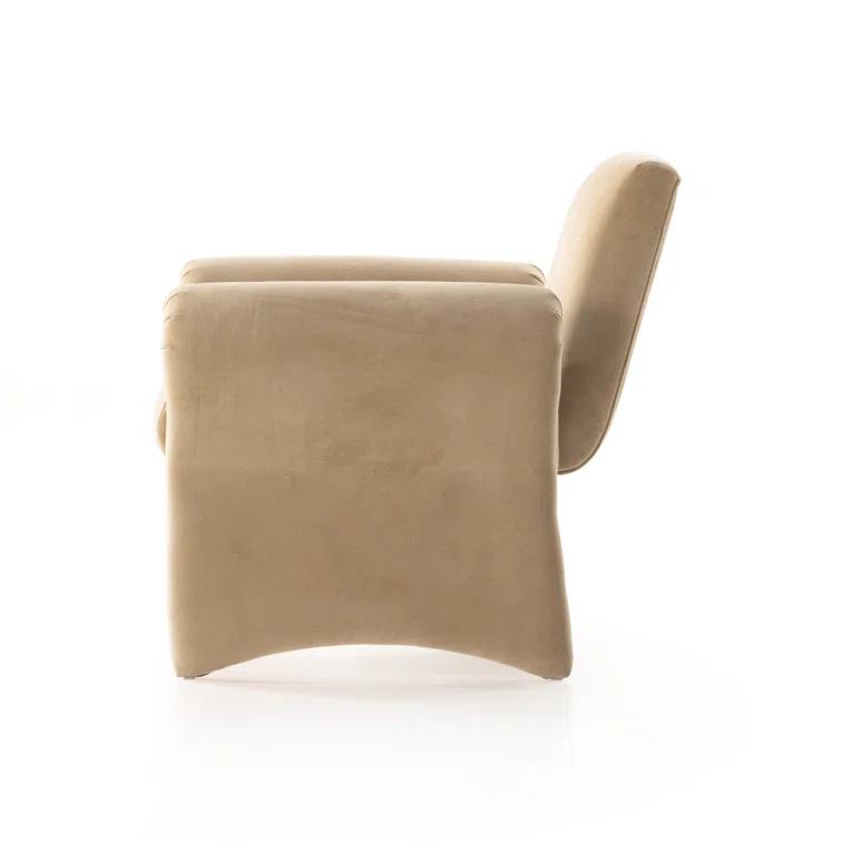 Fenella Accent Chair - Camel Velvet