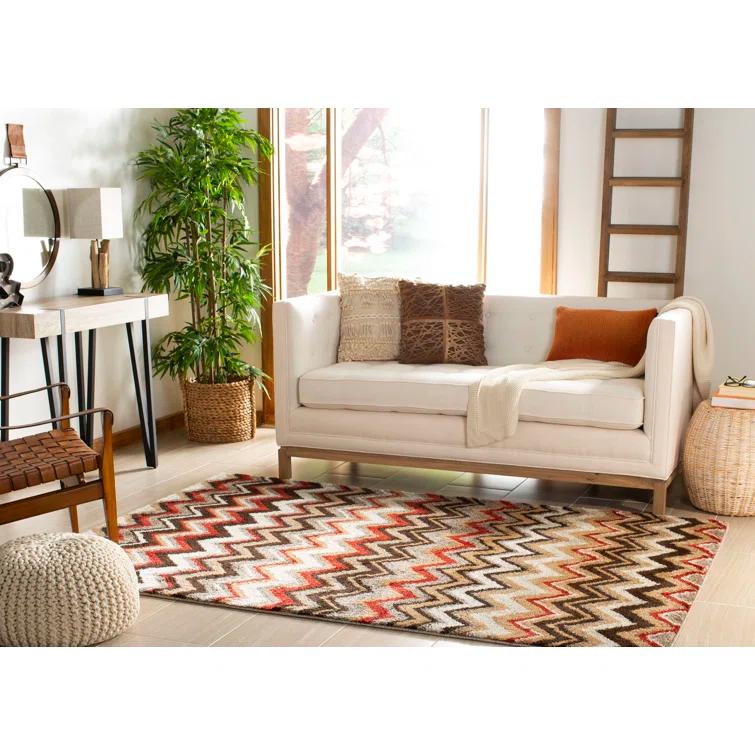 Tahoe Performance Chevron Rug