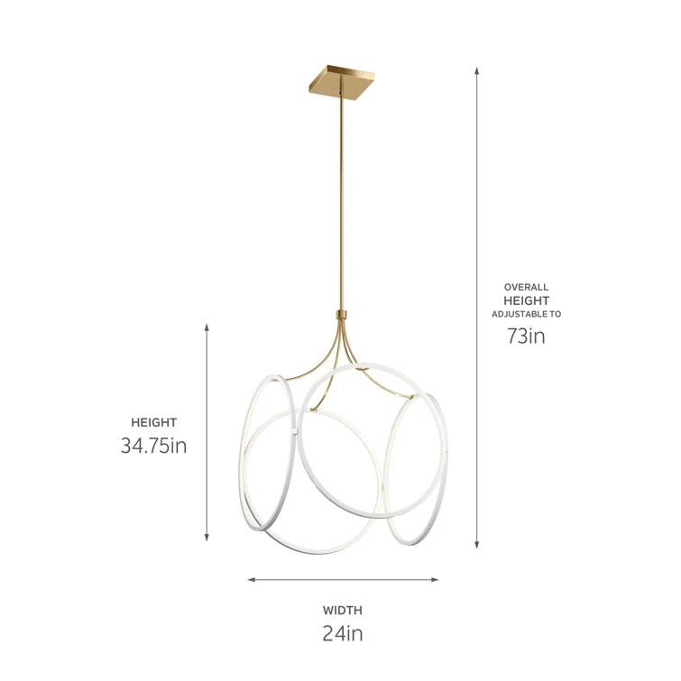 Nikiki 1 - Light LED Unique/Statement Pendant