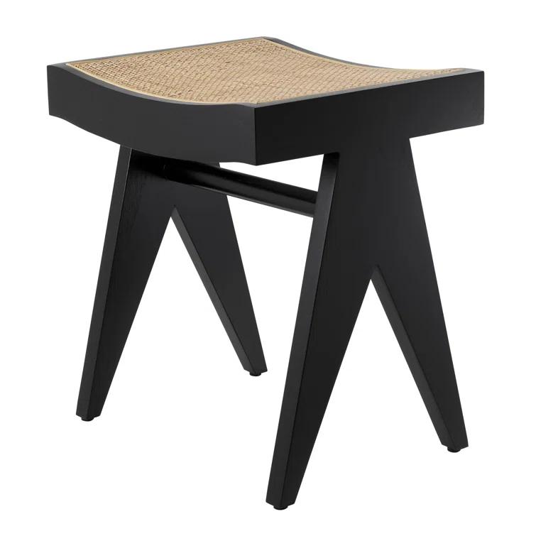 Arnaud Solid Wood Accent Stool