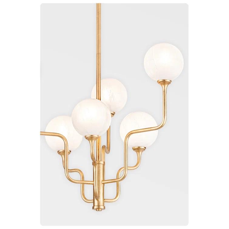 Keller Chandelier - Brass / 6 Light