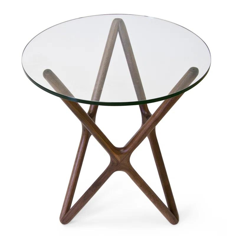 Lark Glass End Table