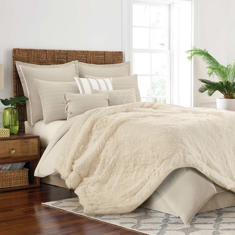 Chanasya Shaggy Shaggy Super Elegent Sherpa Long Fur Throw