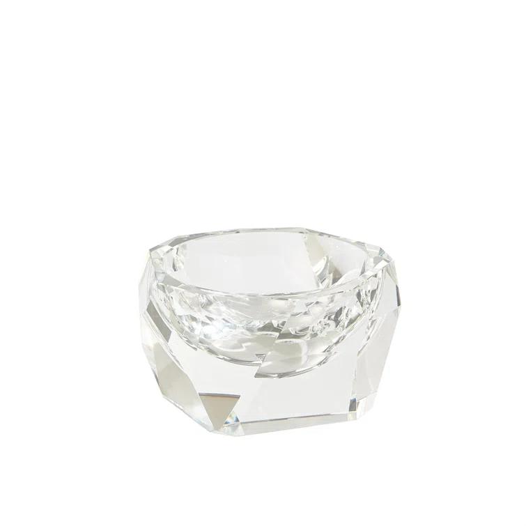 Global Views Multi Facet Crystal Bowl
