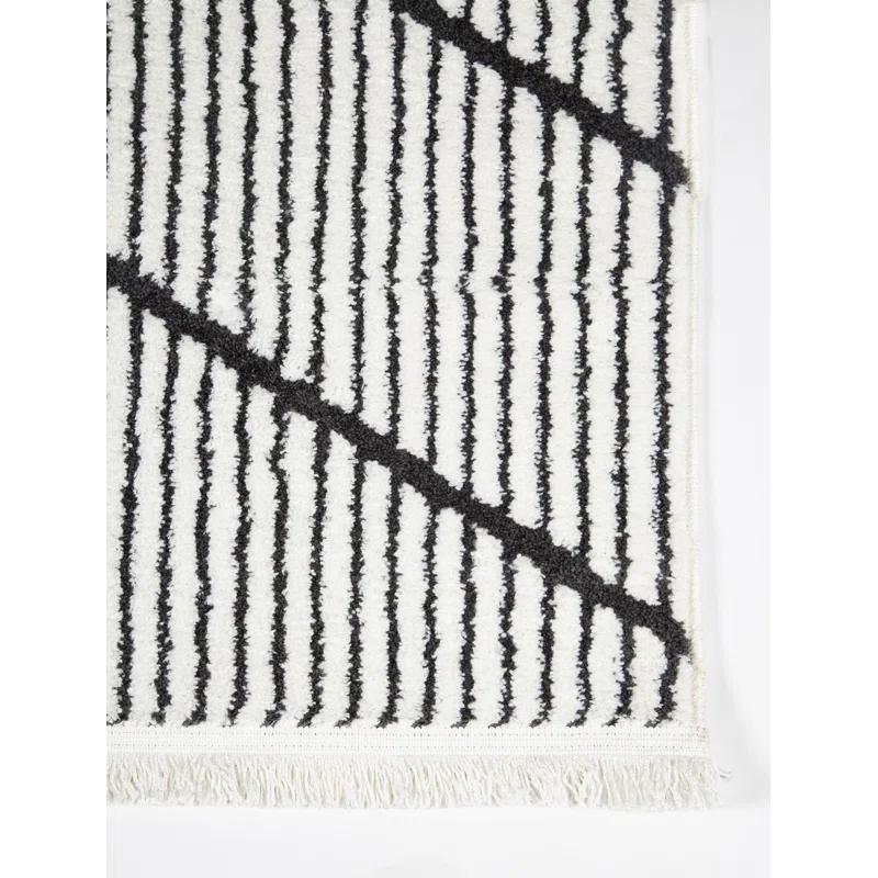 Lindy Charcoal/Ivory Rug