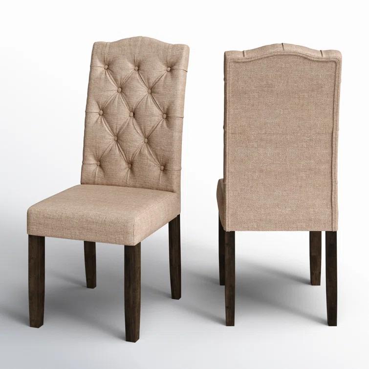 Bianca Tufted Parson Chairs