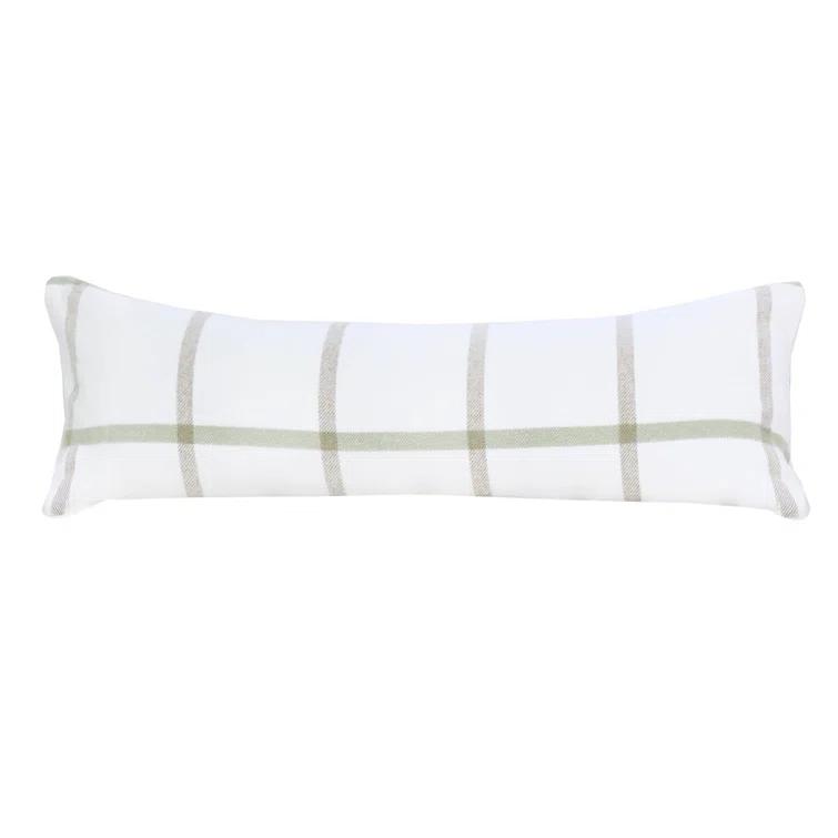 Copenhagen Plaid Throw Pillow