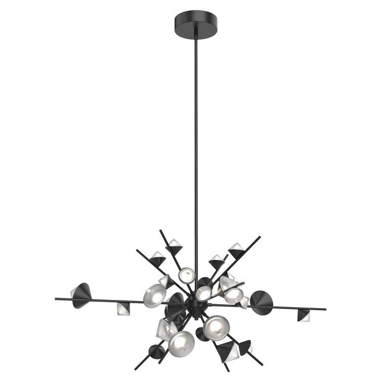 Kuzco Lighting Geode Dimmable LED Sputnik Sphere Chandelier