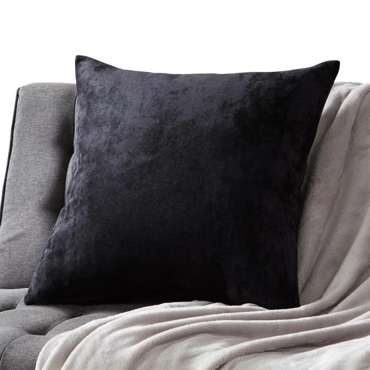 Velvet Polyester Throw Pillow