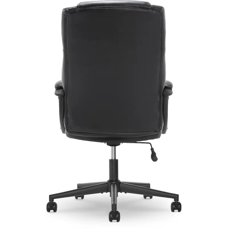 Serta Serta Connor Ergonomic Executive Office Chair with Layered Body Pillows and Contoured Lumbar