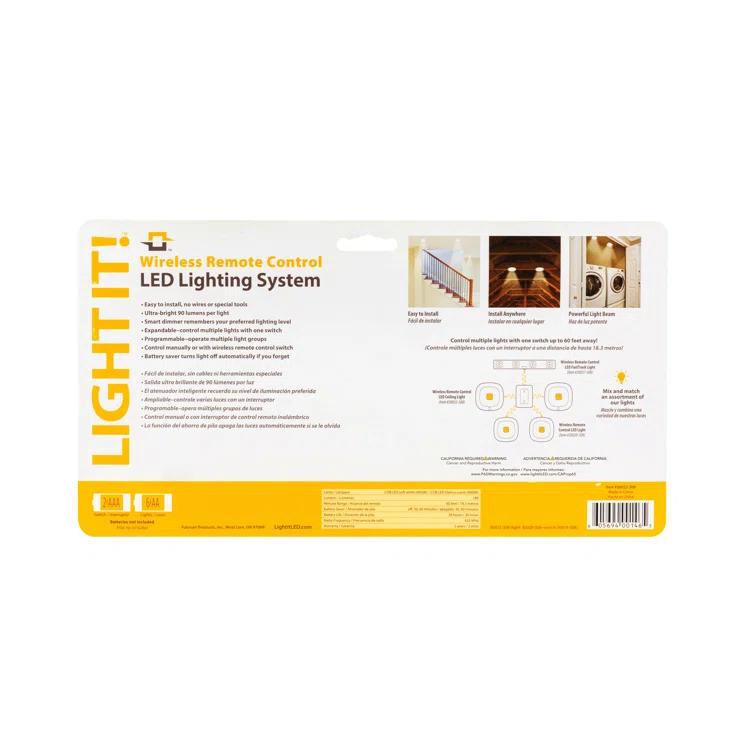 Light It! 30019-308 Tamper Resistant 3-Way Light Switch