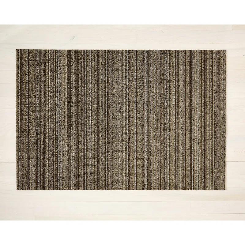 Skinny Stripe Shag Mat