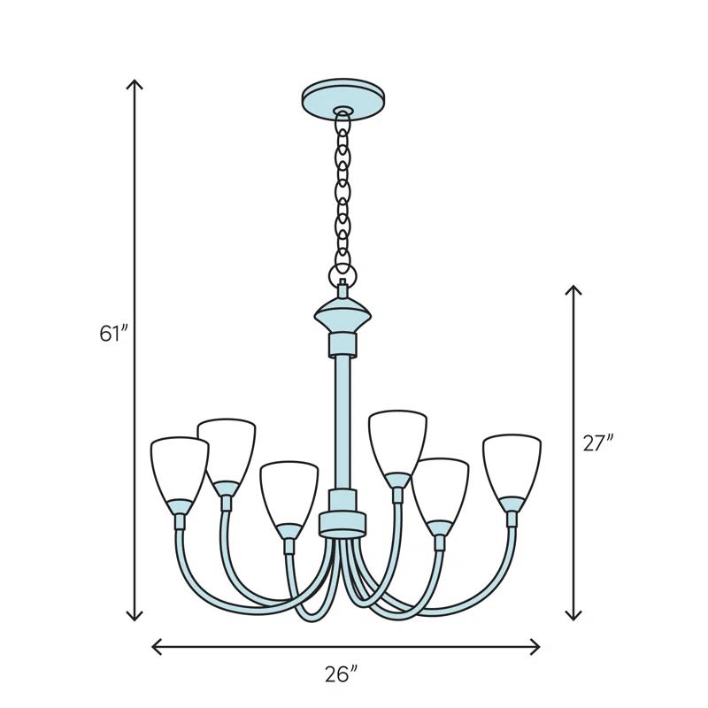 Meyda Lighting 26"W Martini Mission 4 LT Chandelier