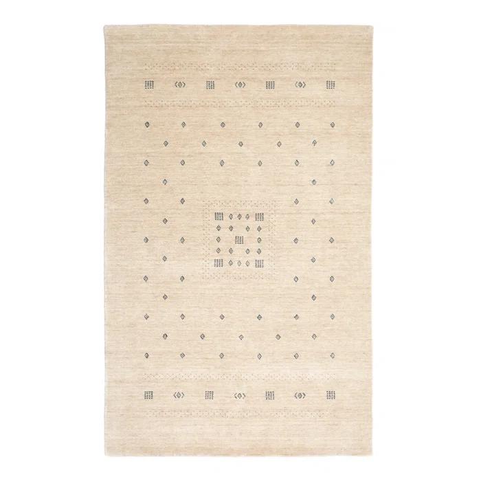 Cyrena Hand-Loomed Wool Rug - Natural / 6' x 9'